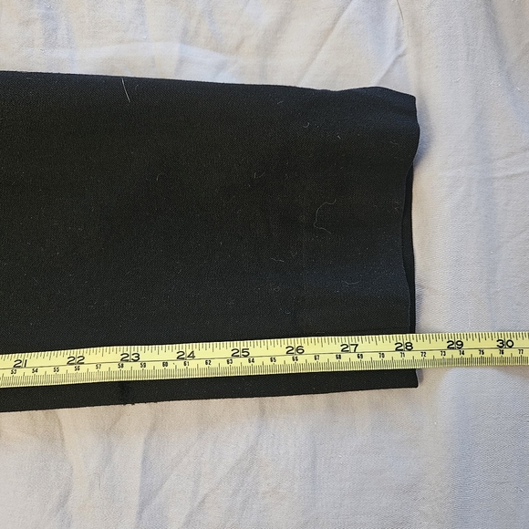 Banana Republic Sloan Black sz 6 long - Picture 7 of 12